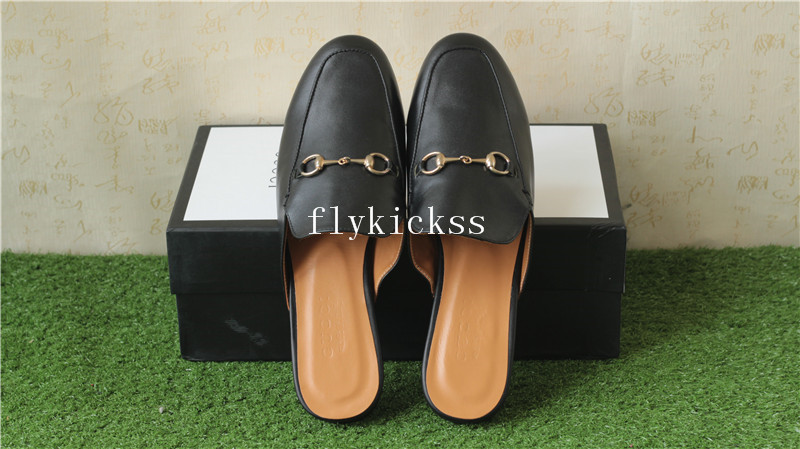 GC Leather Horsebit Slipper